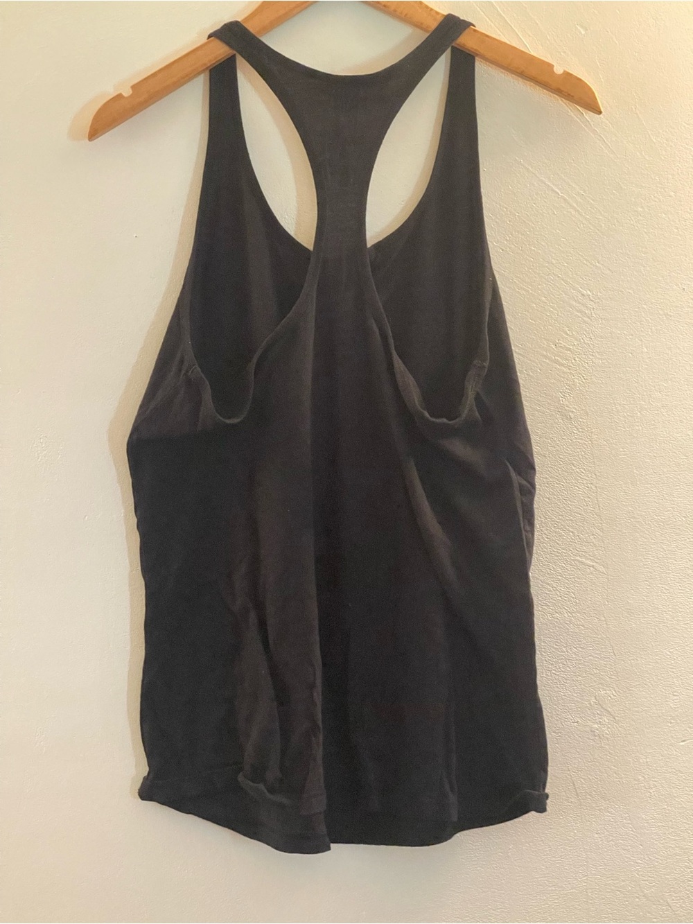 VSX Black Racerback Tank with White Graphic - Picture 2 of 3